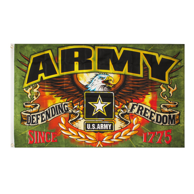 Флаг "U.S. Army" (155 см х 90 см) BRK  СКИДКА!!! 