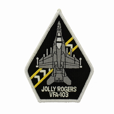 Нашивка "VF-103 Jolly Rogers" (8 см x 11 см) MFH Int. Comp.  СКИДКА!!!