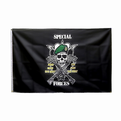 Флаг "Special Forces" (155 см х 90 см) Rothco  СКИДКА!!!