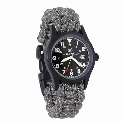Часы "Military Watch w/Paracord Bracelet" S&W